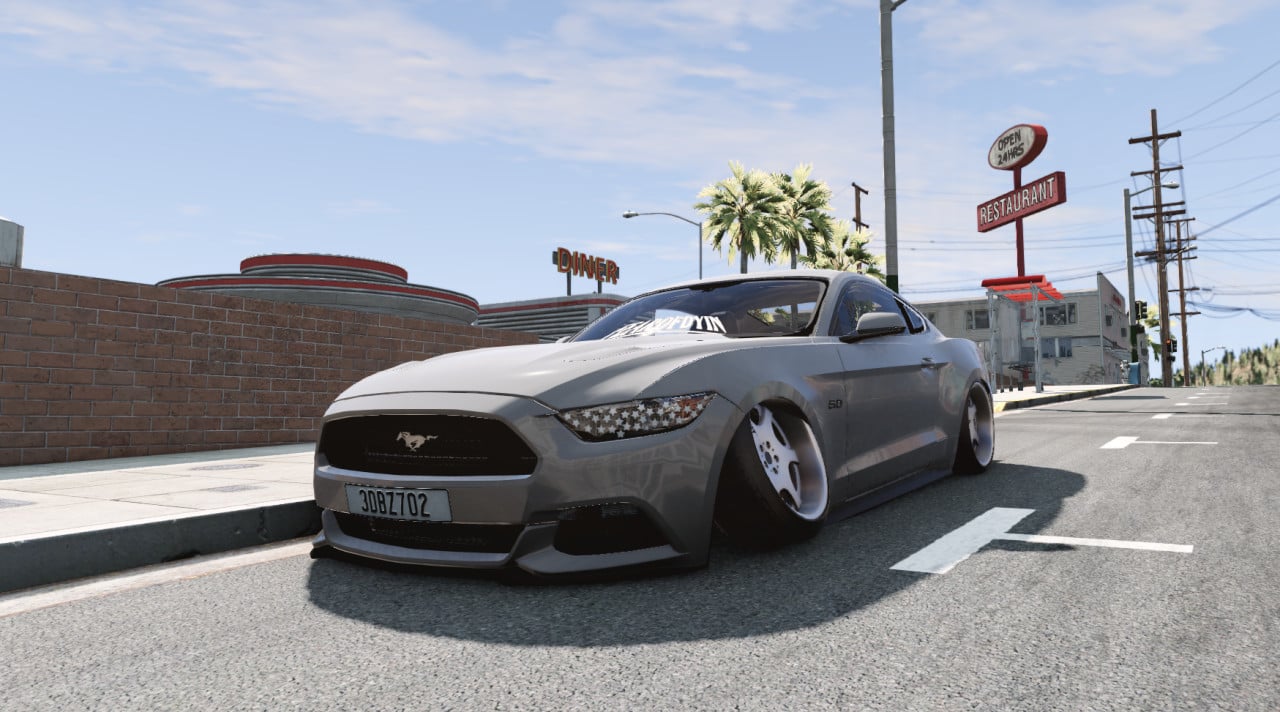 static ford mustang